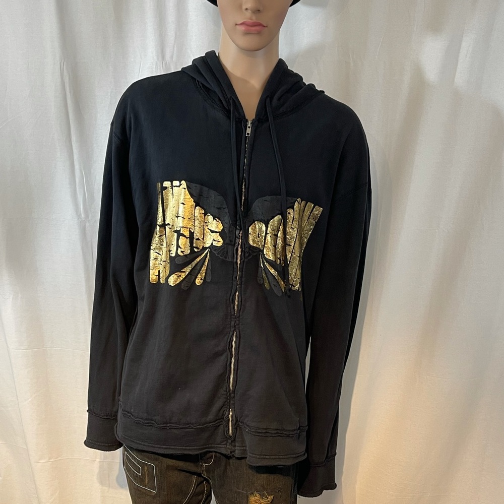 Antik Denim Mens zip-up hoodie.